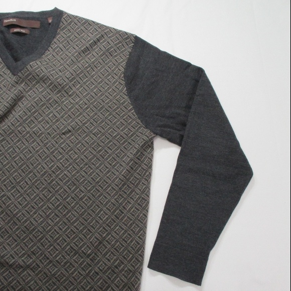 PERRY ELLIS Merino Wool Shirt Size XL - Picture 7 of 8